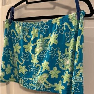 Lilly Pulitzer Hula Monkey Swim Skirt